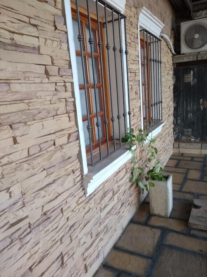 Fachada principal de la casa
