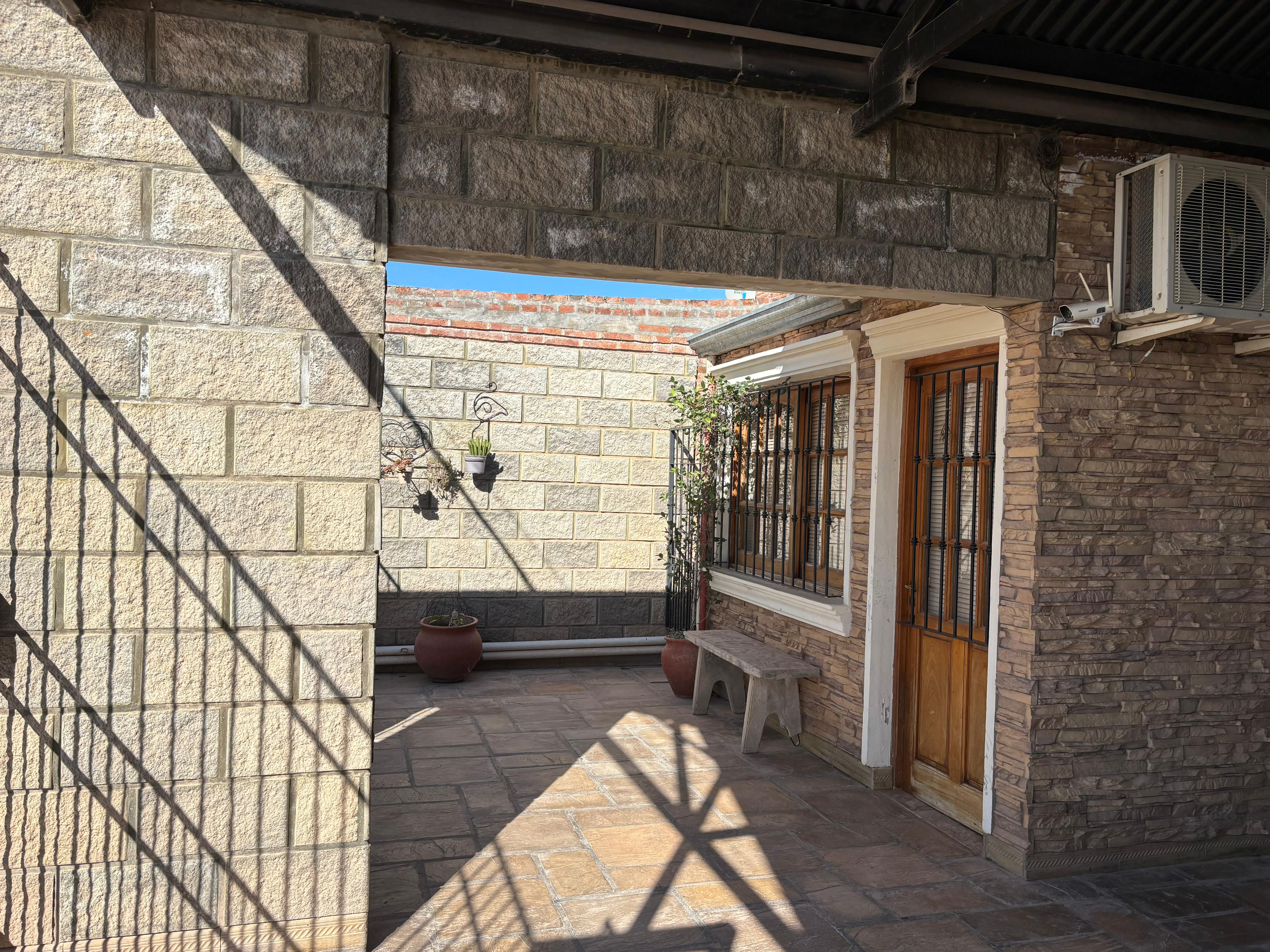 Fachada principal de la casa